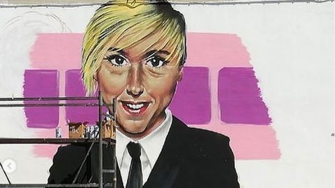 Nadia Toffa, a Taranto il murales che commuove: Le Iene ringraziano preview