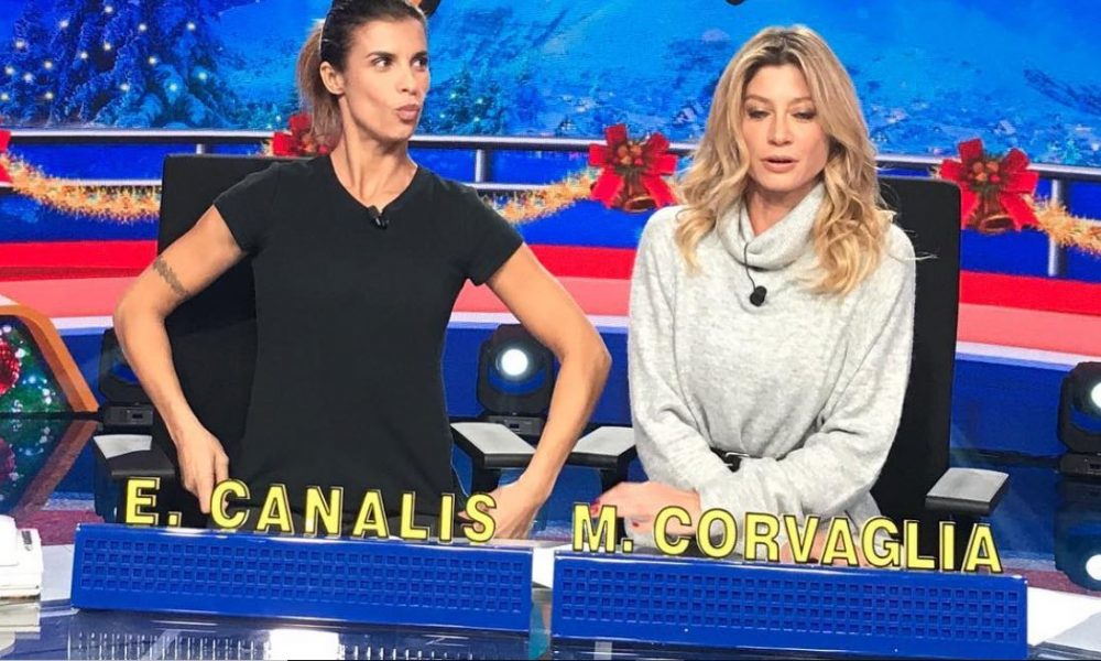 Elisabetta Canalis e Maddalena Corvaglia