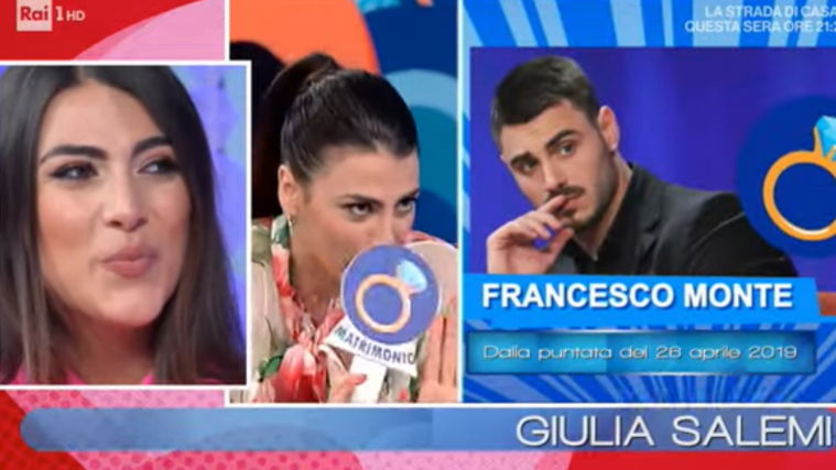 Giulia Salemi parla di Francesco Monte