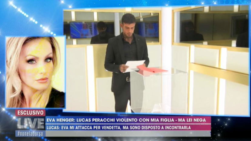 Lucas Peracchi passa alle vie legali: Eva Henger non si presenta a Live preview