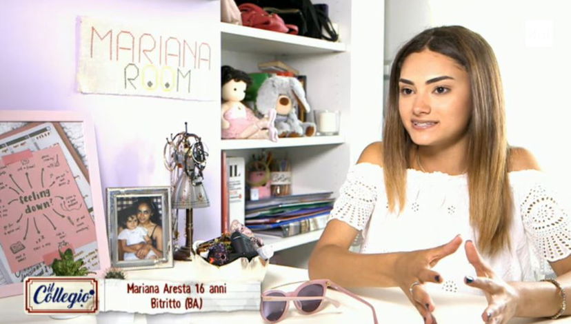 Il Collegio 4 allievi, Video: Mariana Aresta, il coming out ed il professor Andrea Maggi preview