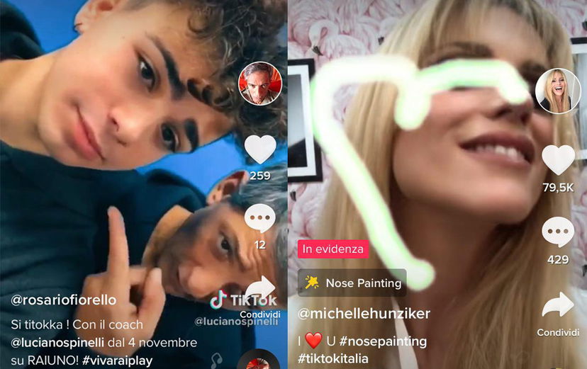 TikTok, anche i Vip travolti: da Michelle Hunziker a Fiorello, Rovazzi, Benji e Fede preview