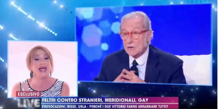 Vittorio Feltri contro Vladimir Luxuria, dopo Live: “Frigna in TV, ma dov’è l’offesa?” preview