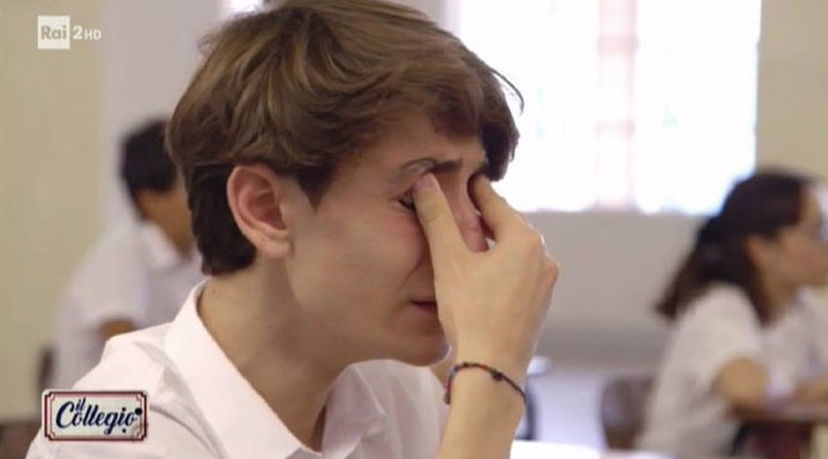 Mario Tricca, Il Collegio 4: “Sogno di fare l’attore, amo la prof Petolicchio!” preview