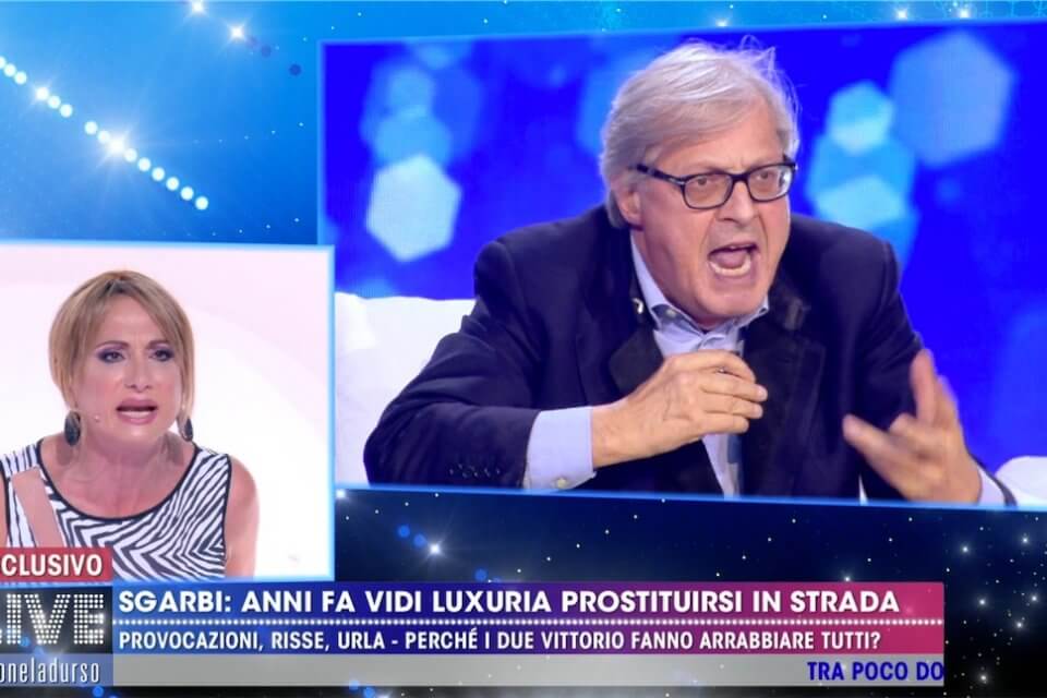 Vladimir Luxuria dopo l’umiliazione di Vittorio Sgarbi: “Sono stata male, non ho dormito!” article-post