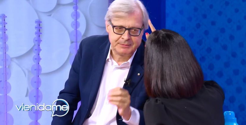 Vittorio Sgarbi, polemica maschilista: “Le donne a casa”, Caterina Balivo interviene preview