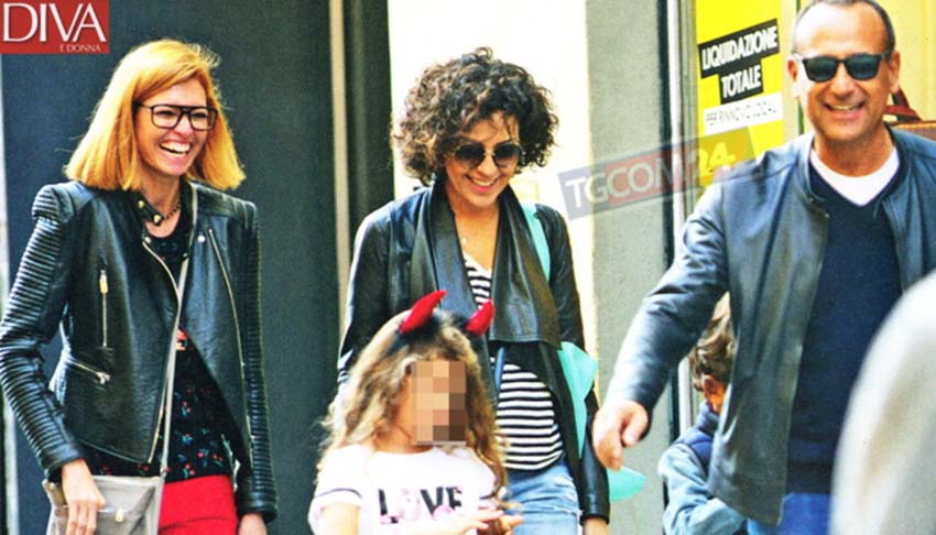 Carlo Conti “papà” della figlia di Frizzi: “mi chiama babbo, come faceva Fabrizio” article-post