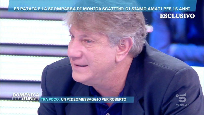 Roberto Brunetti, Er Patata: “Monica Scattini? Una storia d’amore bellissima!” preview
