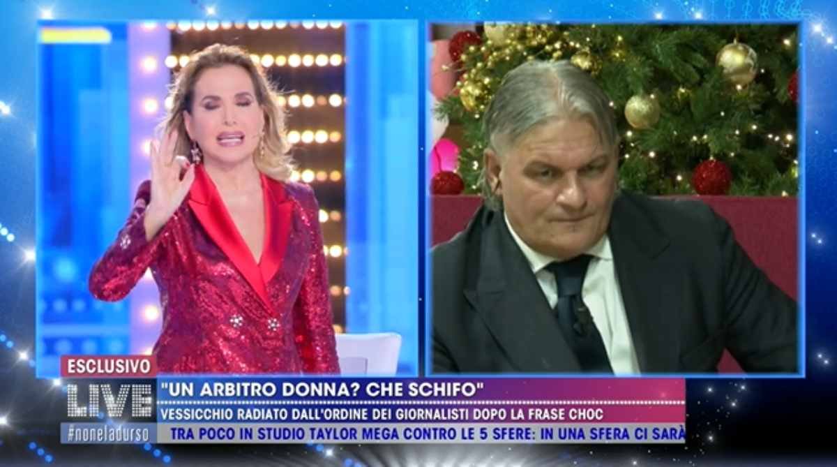 Barbara d'Urso VS Sergio Vessicchio