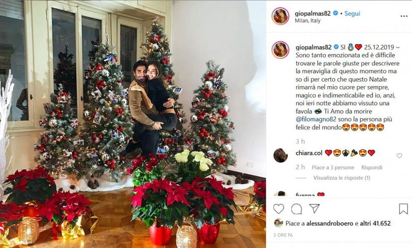 Filippo Magnini e Giorgia Palmas si sposano: romantica proposta a Natale (VIDEO) preview