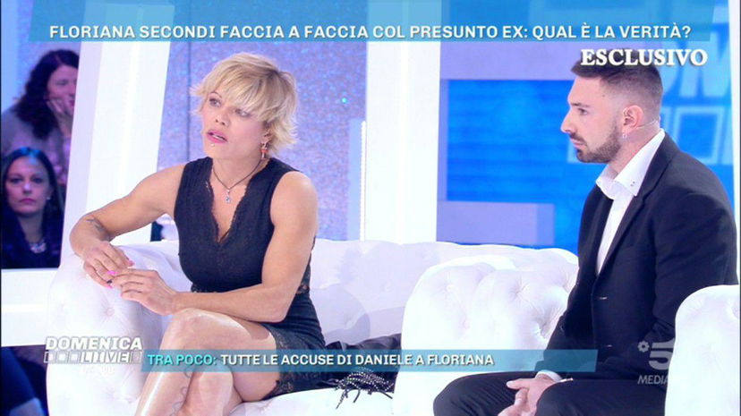 Domenica Live, Floriana Secondi “rifiuta” Daniele Pompili: “Non voglio uomini bisex” preview