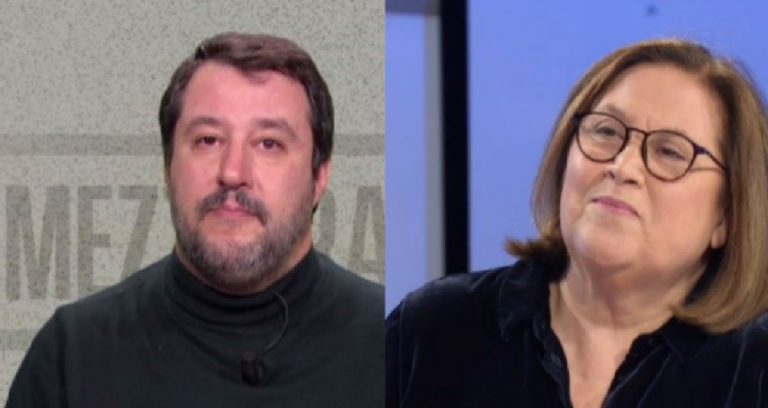 Matteo Salvini, gaffe di Lucia Annunziata: “Coglioncino…”, sui social è virale article-post