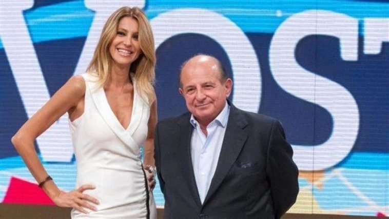 Giancarlo Magalli e Adriana Volpe