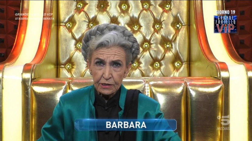 Barbara Alberti dentro o fuori il Grande Fratello Vip? La decisione preview