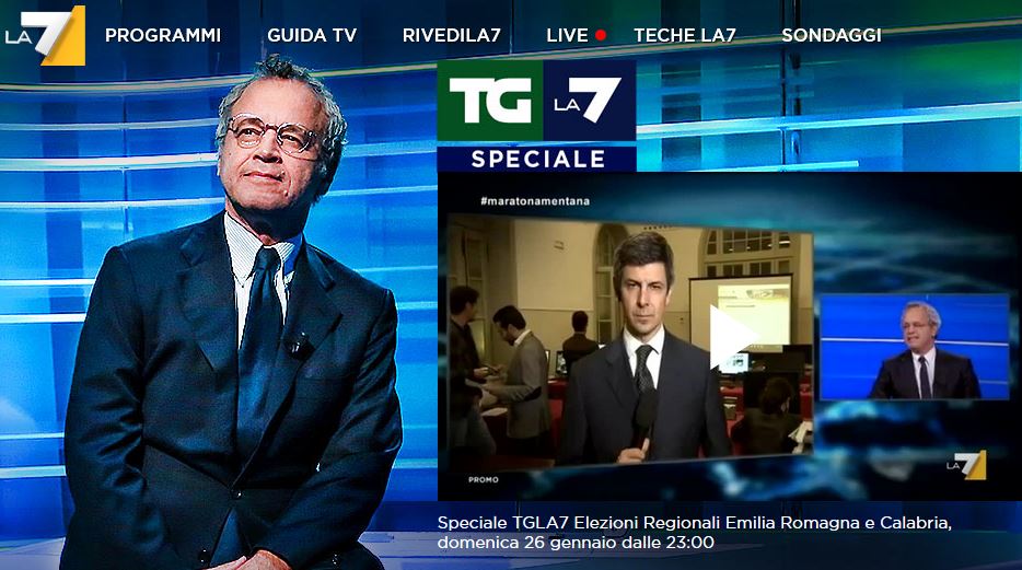Elezioni Regionali 2020 in Tv: Maratona Mentana su La7, Porta a Porta e speciali article-post