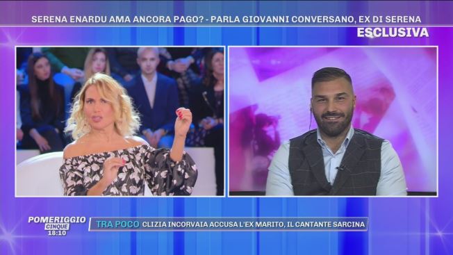 Grande Fratello Vip, Giovanni Conversano VS Serena Enardu: “E’ malata di visibilità!” preview