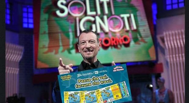 I soliti ignoti, Speciale Lotteria Italia: ospiti di Amadeus e Big di Sanremo preview