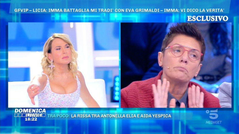 Imma Battaglia: “Licia Nunez? Usa me ed Eva Grimaldi per popolarità, non la conosceva nessuno” preview