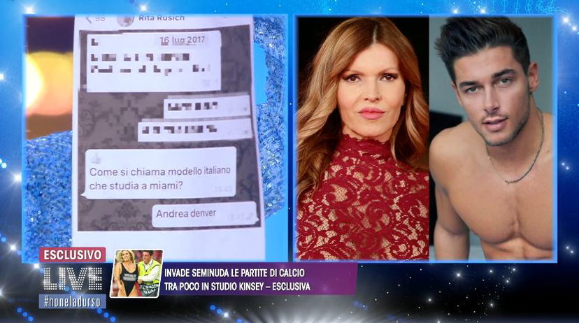 Rita Rusic e Andrea Denver: “conoscenza molto approfondita”, scoop choc al GF Vip preview