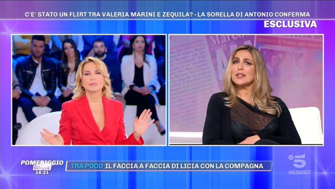 GF Vip, sorella di Antonio Zequila sul flirt: “Valeria Marini bugiarda! Veniva a casa nostra” article-post