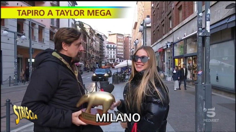 Taylor Mega, Tapiro di Striscia dopo Live: “Barbara d’Urso e gli autori mi hanno teso un tranello” preview