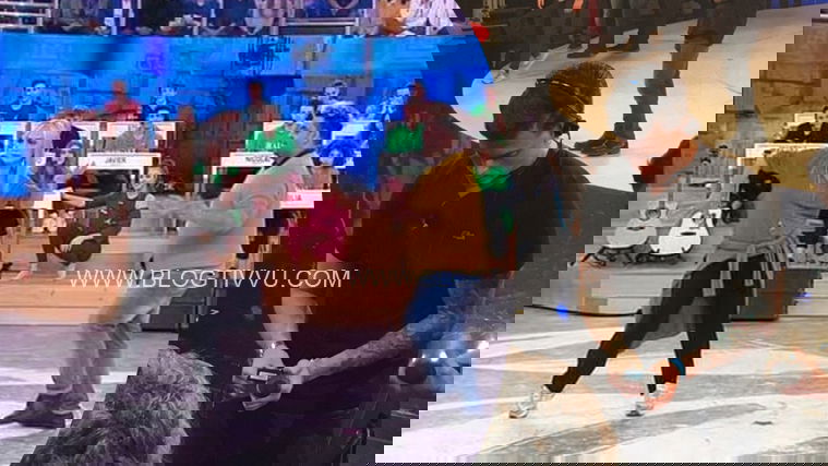 Amici 19, Simone il fonico bacia ragazzo del pubblico: poi “show” con la Celentano preview