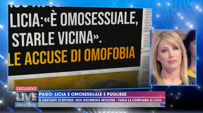Barbara Eboli difende Licia Nunez da Pago: “Ha detto a Serena di stare lontana perché è gay” preview
