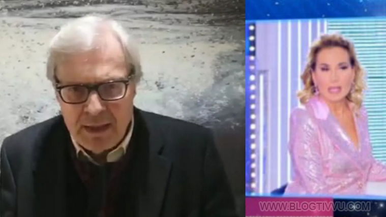 Vittorio Sgarbi dopo lite con Barbara d’Urso: “Aperto ad un dialogo”