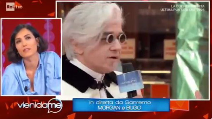 Sanremo 2020, Morgan rischia squalifica? “Recita” canzone a Vieni da me, Balivo “Non cantarla!” – VIDEO article-post