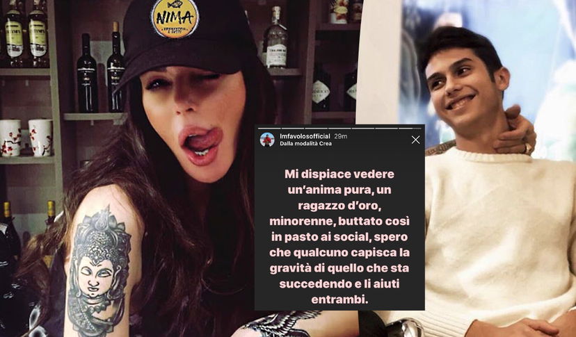 Carlos Maria, figlio Nina Moric la difende da Luigi Favoloso che replica alle accuse preview