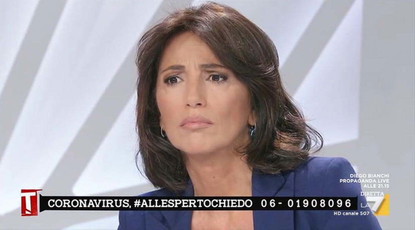 Michele Caruso telefona a Tagadà: “Mio padre forse contagiato da Coronavirus”, poi “Vaffa…!” – VIDEO preview