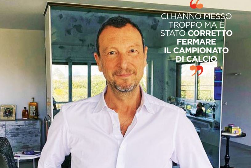Amadeus, I soliti ignoti: paura Coronavirus, ecco perché è stato bloccato e la sua quarantena article-post