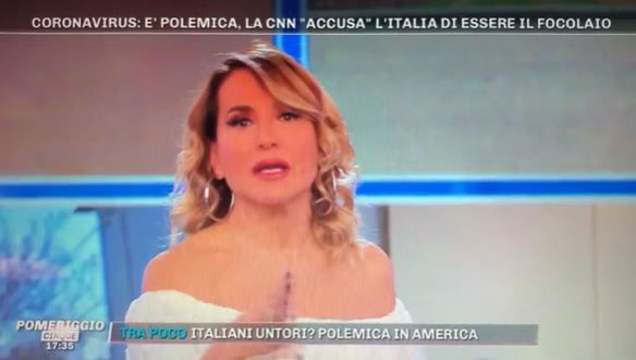 TV Francese “sfotte” Barbara d’Urso per il Coronavirus: “E’ una cosa gravissima” (VIDEO) preview