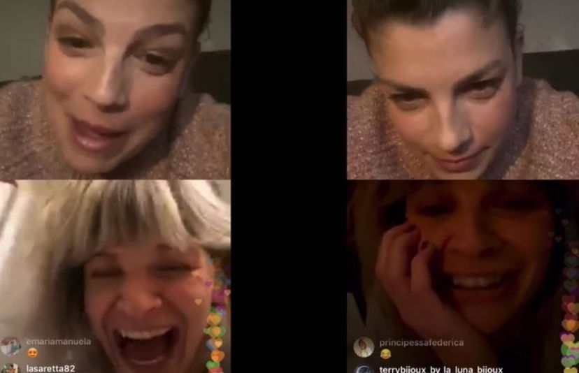 Alessandra Amoroso e Emma Marrone, gaffe diretta Instagram: “Ero sul cess*” (VIDEO) preview