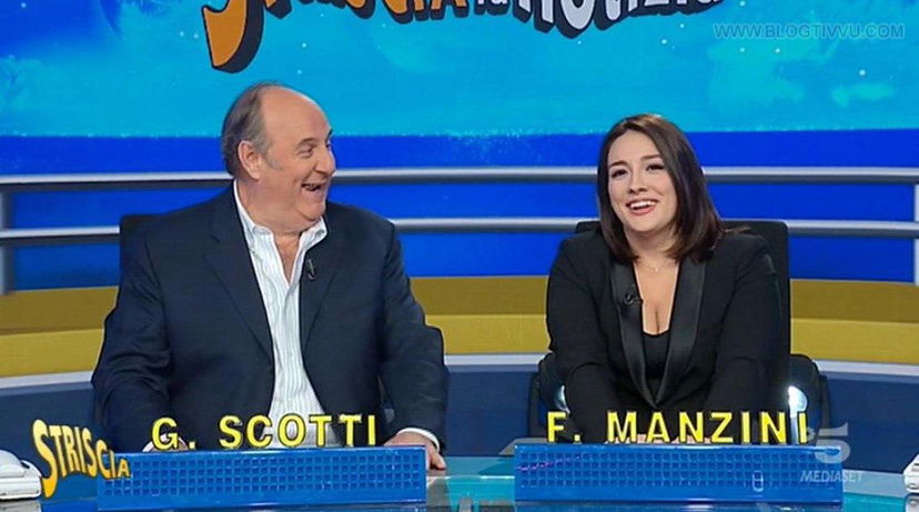 Striscia la Notizia, Gerry Scotti e Francesca Manzini: feeling al top “chiamatemi pure la Manza!” preview