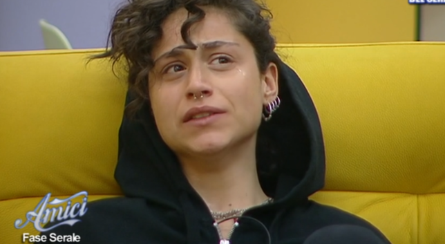 Amici 19, Giulia Molino piange
