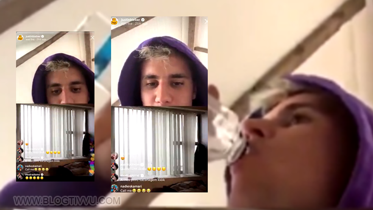 Justin Bieber chiama una fan su Instagram ma lei è tutta nuda: ecco cosa è successo (VIDEO) preview