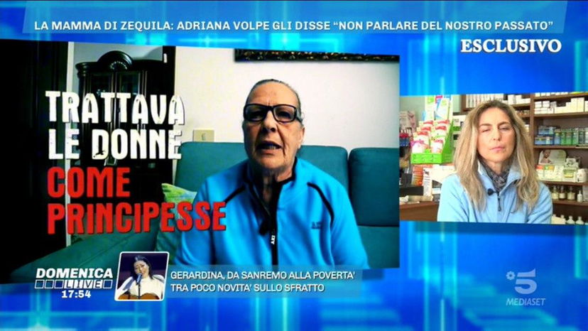 Mamma di Zequila, quella telefonata con Adriana Volpe: “Mio figlio non è un bugiardo” preview