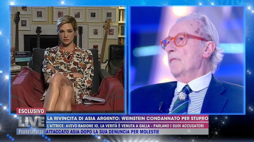 Vittorio Feltri contro Barbara d’Urso: “Show canile, agguato per santificare Asia Argento” preview