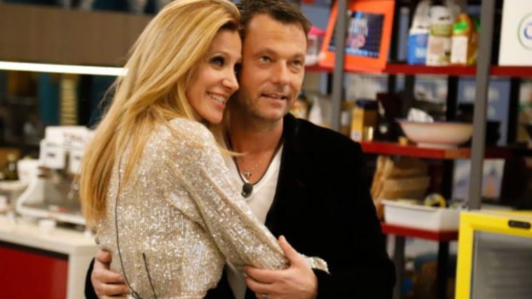 Adriana Volpe e il marito Roberto Parli