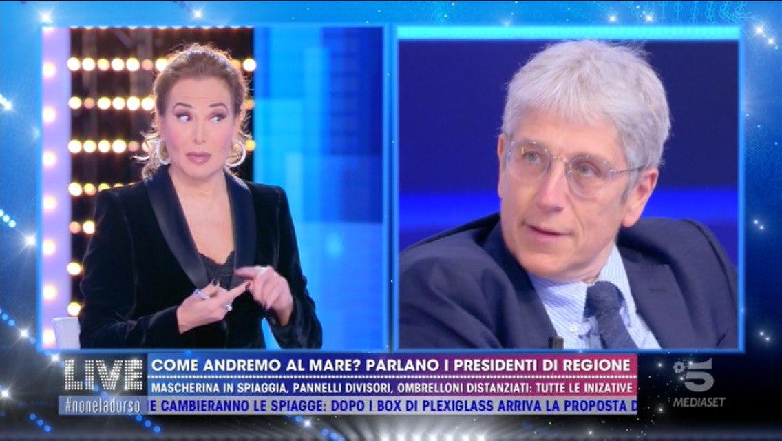 Barbara d'Urso e Giordano