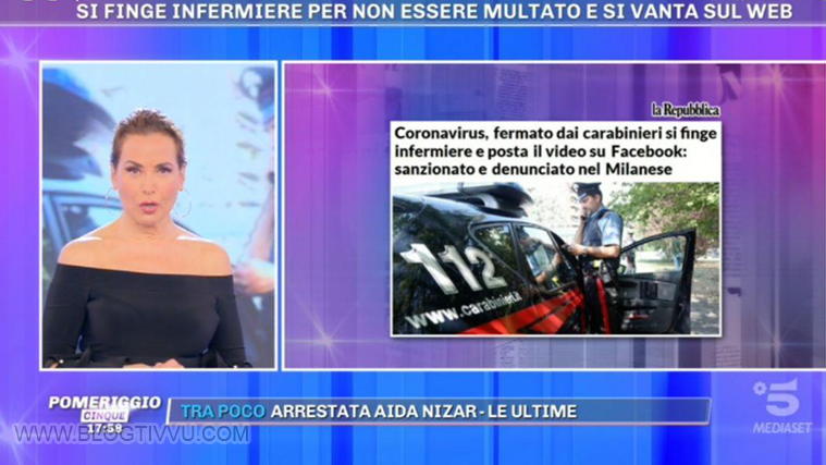 Barbara d’Urso smaschera in diretta l’uomo che si fingeva infermiere