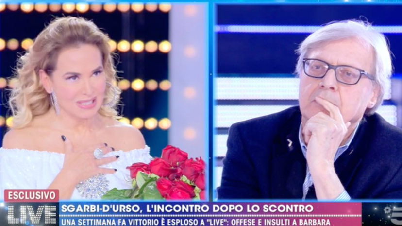 Vittorio Sgarbi difende Barbara d’Urso dopo la preghiera in Tv: “Critiche senza senso” preview