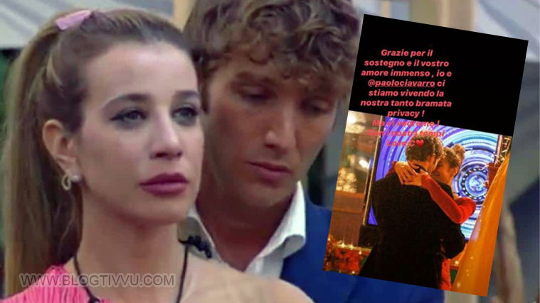 Grande Fratello Vip, Clizia Incorvaia e Paolo Ciavarro