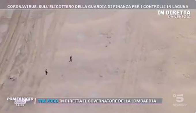 Coronavirus, Pomeriggio 5: inseguimento in diretta tv su elicottero, ancora critiche a Barbara d’Urso – VIDEO preview