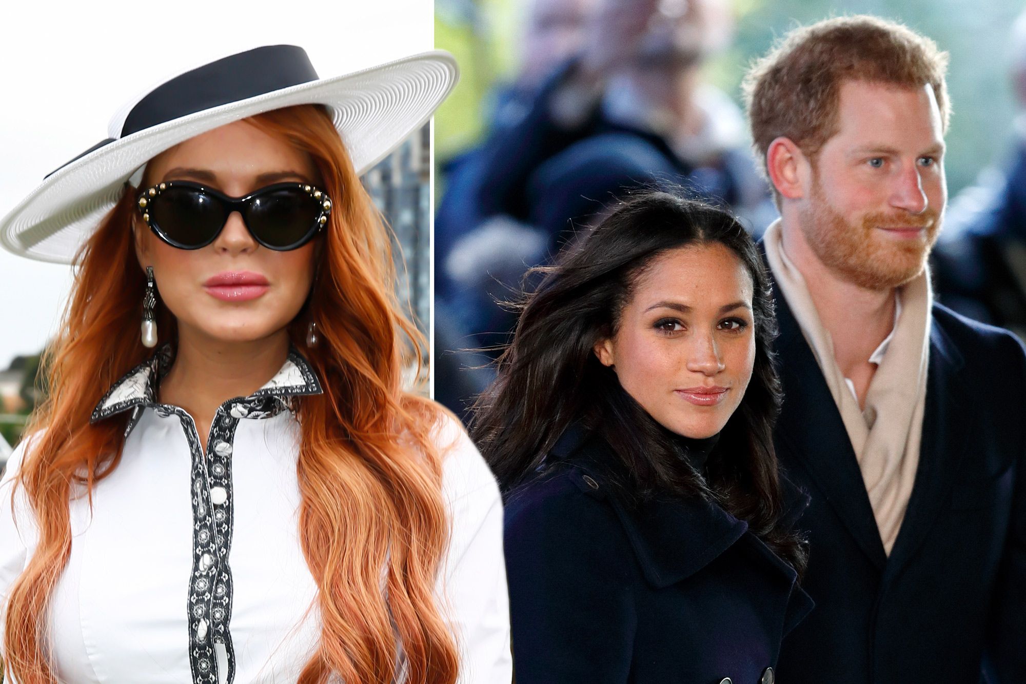 Lindsay Lohan contro Harry e Meghan