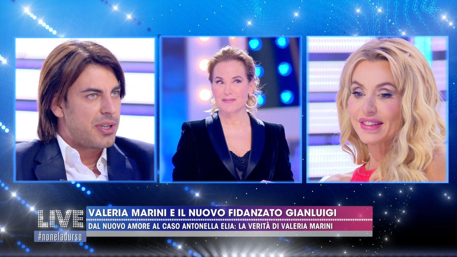 Valeria Marini non parla di Antonella Elia