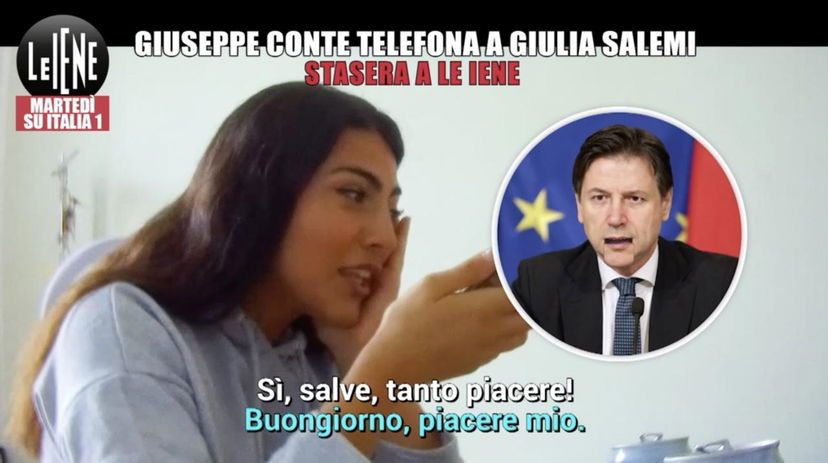 Giulia Salemi scherzo Le Iene: la telefonata del premier Giuseppe Conte – VIDEO preview