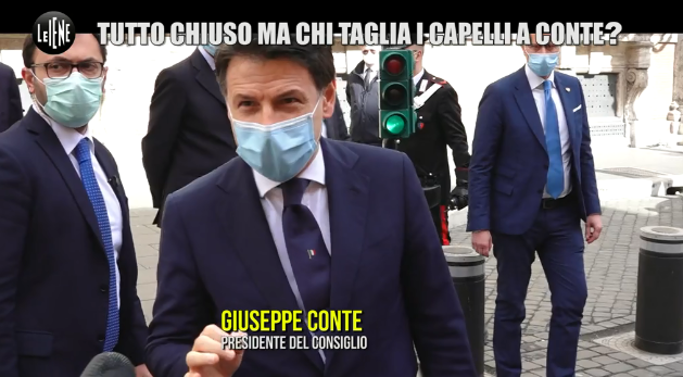 Chi taglia i capelli di Giuseppe Conte?