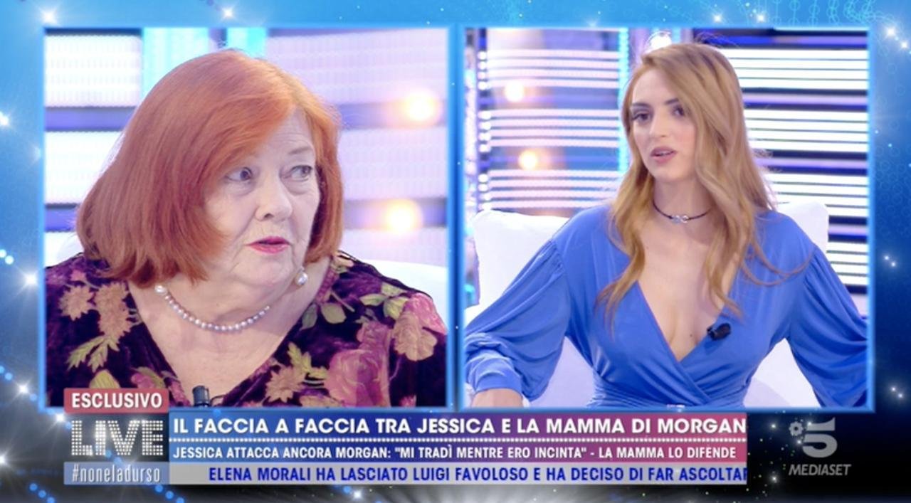 Jessica Mazzoli furiosa con la mamma di Morgan